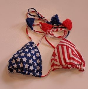 Victoria's Secret- Patriotic Bikini Top
